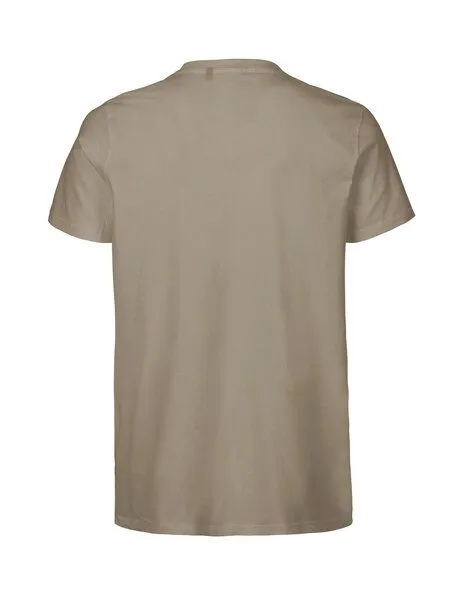 Neutral® - 3FREUNDE Neutral® - 3FREUNDE Unisex/Männer Fit T-Shirt, Sand, – Produktbild 3 von 4