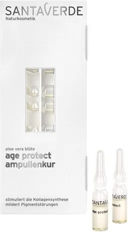 Santaverde Santaverde Aloe Vera Age Protect Ampullenkur – Produktbild 1 von 1