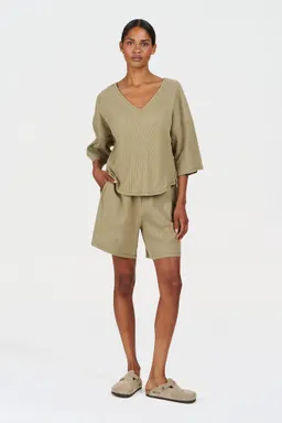 KOMODO KOMODO Damen vegan Shorts Marlie Salbei Grün – Produktbild 1 von 1