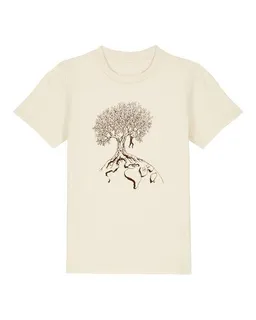 Life-Tree Life-Tree Shirt aus Biobaumwolle Fairwear für Kids Hanging On – Produktbild 1 von 1
