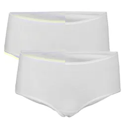 Living Crafts LIVING CRAFTS - Damen Panty, 2er-Pack - Weiß (95% Bio-Baumwolle; 5% Elasthan), Nachhaltige Mode, Bio Bekleidung – Produktbild 1 von 1