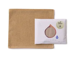 thies thies 1856 ® veganes Gäste-Handtuch aus japanischer Biobaumwolle gefärbt mit recyceltem Gemüse – Produktbild 1 von 1