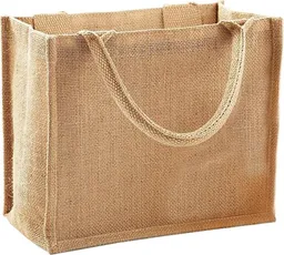Westford Mill Westford Mill Tragetasche Umhängetasche Jute Mini Gift Bag 26 x 22 x 14 cm, Jute kompakt Geschenktasche Mini Natural – Produktbild 1 von 1