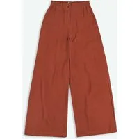 Kings Of Indigo Kings of Indigo Damen vegan Hose Lilian Burnt Henna, Dunkelorange, – Produktbild 3 von 4