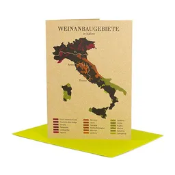 Bow & Hummingbird Bow & Hummingbird Grußkarte Weinanbau in Italien – Produktbild 1 von 1