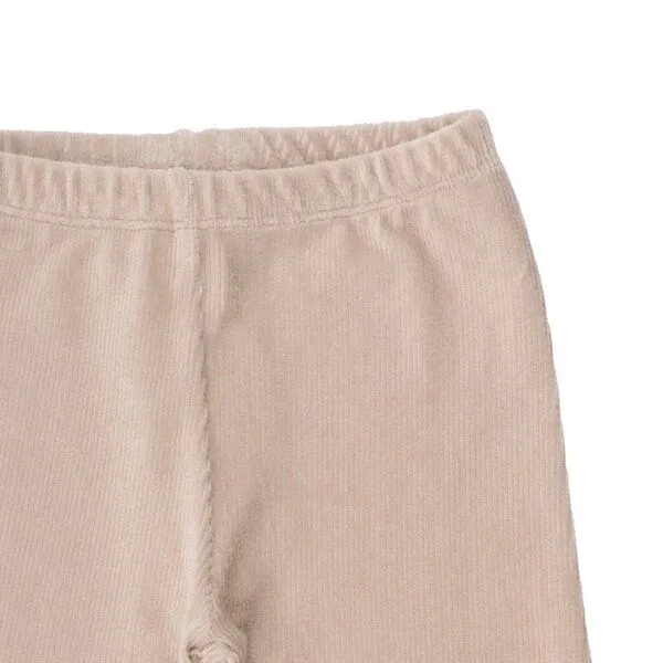 Walkiddy Kinder Leggings GOTS-zertifiziert aus Bio-Baumwolle beige – Walkiddy – Produktbild 2 von 2