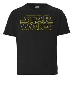 LOGOSH!RT LOGOSH!RT - Star Wars - Schriftzug - Logo - Bio T-Shirt Print - Kinder – Produktbild 1 von 1