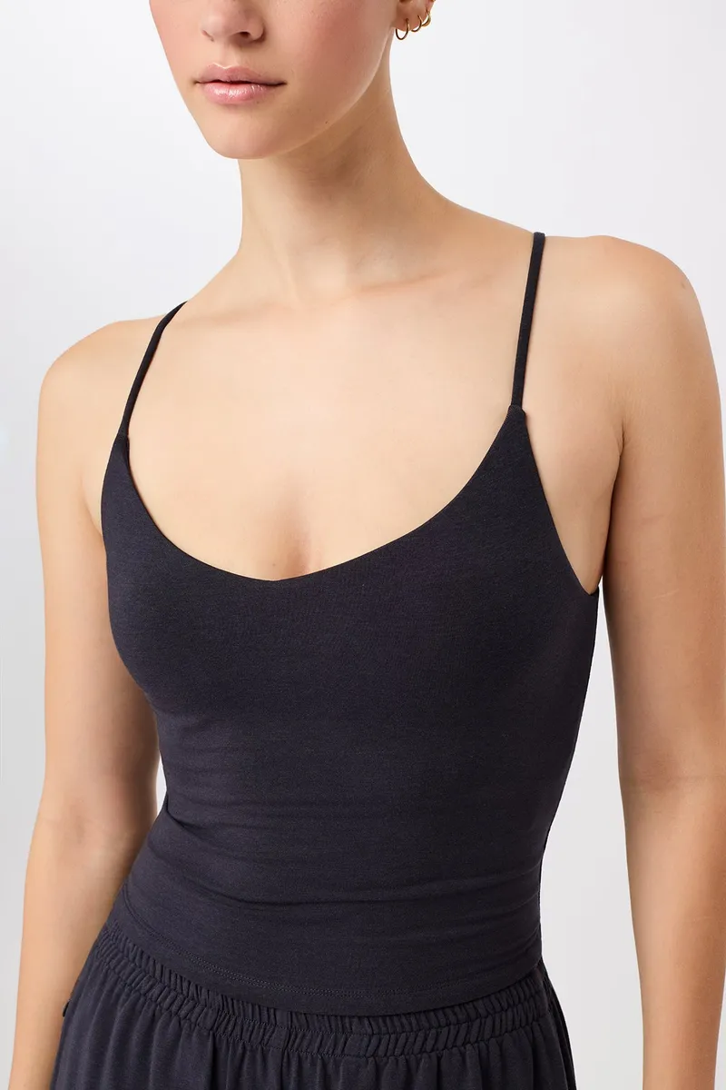 mandala MANDALA Damen vegan Top Zugeschnittenes Pilates Motiv Nachthimmel“, Dunkelblau, – Produktbild 2 von 2