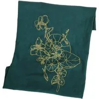 liebewicht liebewicht Multifunktions Loop Bio "Kapuzinerkresse", Grün/ druck gold, – Produktbild 1 von 1