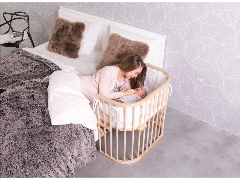 Babybay Babybay Maxi, Kernbuche massiv, geölt Liegefläche 89 x 51 cm – Produktbild 2 von 2