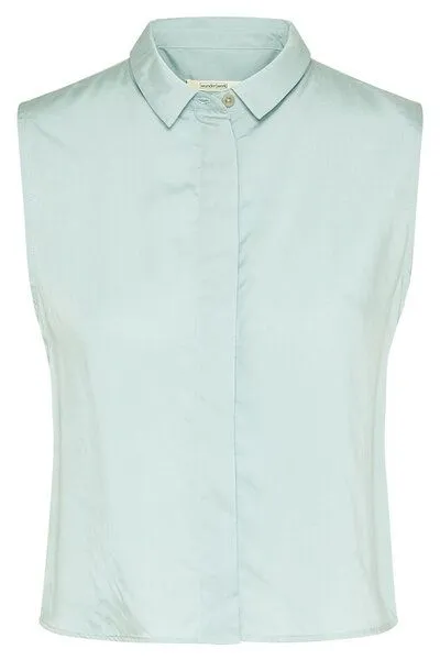 Wunderwerk Wunderwerk Damen Bluse aus Tencel "TENCEL blouse top", Hellblau (misty aqua 714), – Produktbild 4 von 4