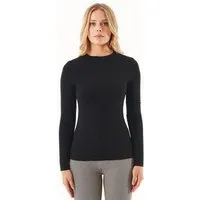 ORGANICATION ORGANICATION Langarmshirt aus LENZING ECOVERO, Schwarz(black), – Produktbild 1 von 1