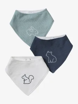 Vertbaudet 3er-Pack Baby Halstücher – Produktbild 1 von 1