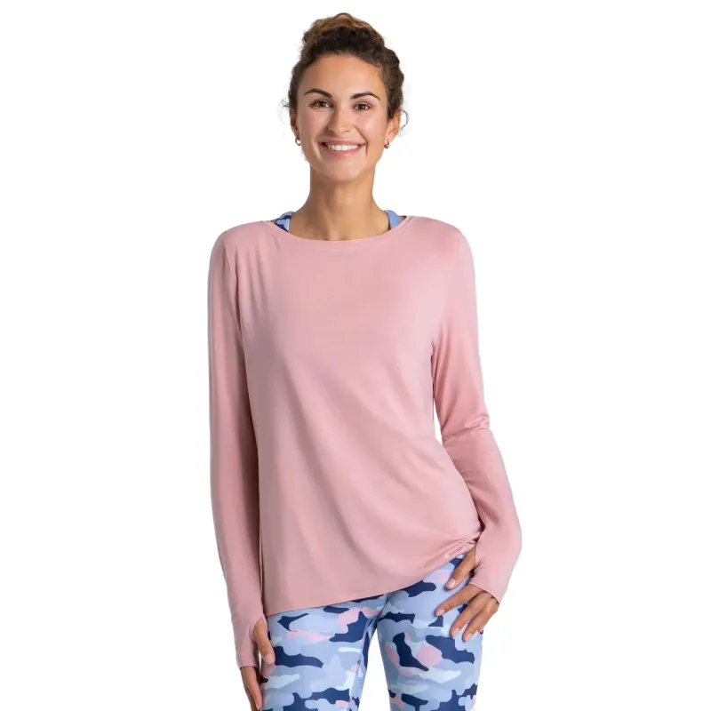 AchievePrime Langarmtrikot für Damen AchievePrime Wave, Rose, – Produktbild 1 von 1