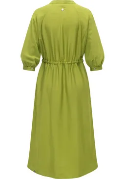 ragwear ragwear Blusenkleid Trea Dress Modisches Damenkleid mit Taillengürtel – Produktbild 1 von 1