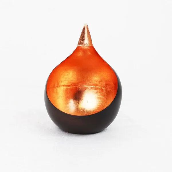 Mitienda Shop Mitienda Shop Teelichthalter Bola, Kupfer, – Produktbild 1 von 2