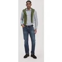 hessnatur hessnatur Jeans BEN Regular Straight aus Bio-Denim, Dark blue washed, – Produktbild 2 von 7