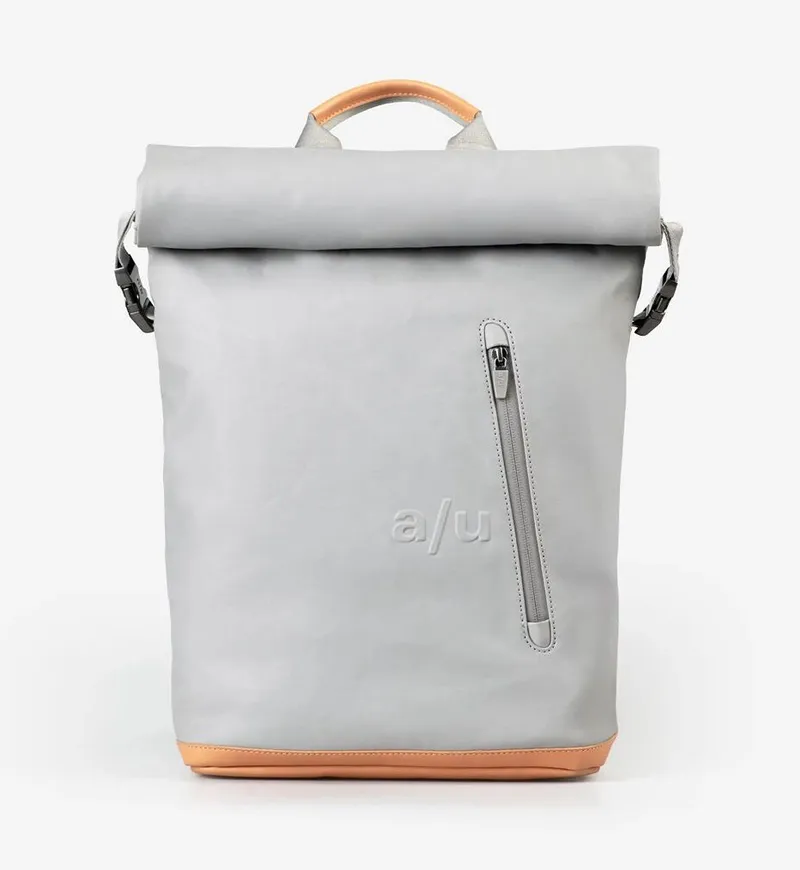 aunts & uncles aunts & uncles Japan Tokio Rolltop Rucksack mit 13" Notebookfach Circular grey, Grey, – Produktbild 1 von 1