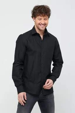 Bruno Barella Bruno Barella Herren Classic Business Hemd aus Bio-Baumwolle – Produktbild 1 von 1