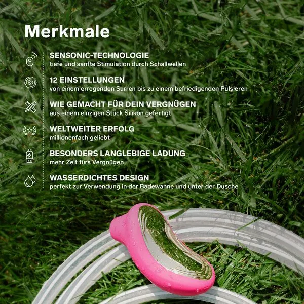 LELO Klitoris-Stimulator mit Schallwellen - LELO SONA 2, Lila, – Produktbild 4 von 4