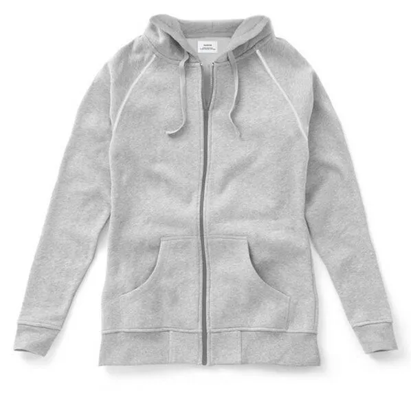 ege organics ege organics Damen Kapuzenjacke Bio-Baumwolle Hoodie, Grau-melange, – Produktbild 1 von 3