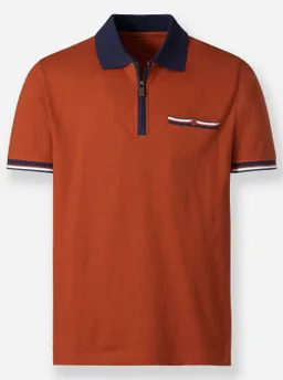 Catamaran Kurzarm-Poloshirt rostrot – Produktbild 1 von 1