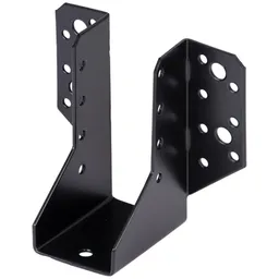 Alberts ALBERTS Balkenschuh, verzinkt, schwarz, lichte Breite 45 mm, Höhe 110 mm – Produktbild 1 von 1