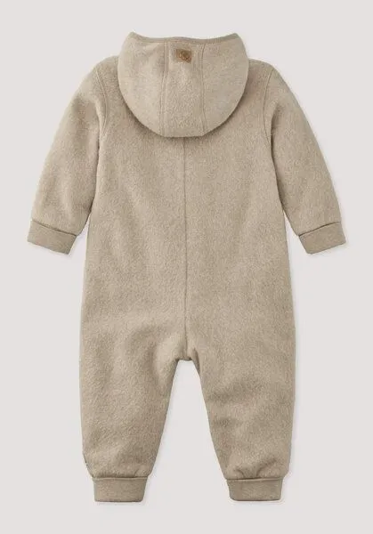 hessnatur hessnatur Softfleece Overall Regular aus reiner Bio-Baumwolle, Goldsand, – Produktbild 2 von 3
