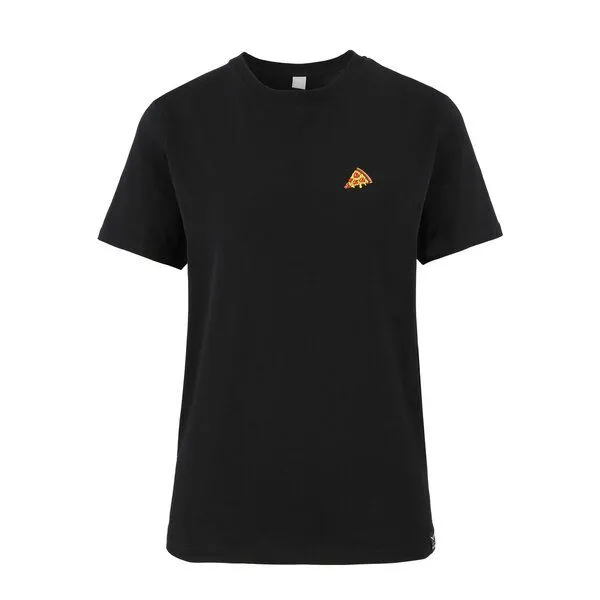 Iriedaily Iriedaily Pizza Love T-Shirt, Schwarz, – Produktbild 1 von 3