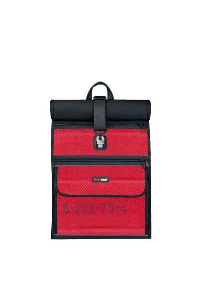 Feuerwear Feuerwear Rolltop Rucksack Edgar 22-29 L, Rot, – Produktbild 1 von 4