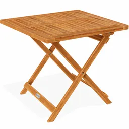 Casaria® Gartentisch Akazienholz 70x70x73cm klappbar – Produktbild 1 von 1