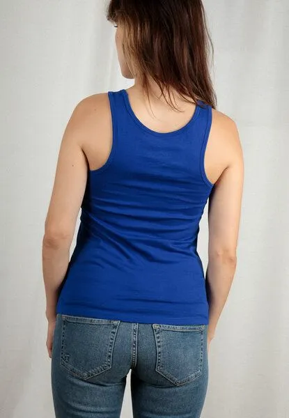 TORLAND TORLAND Damen Tanktop LILLI, Blau (cobalt blue), – Produktbild 2 von 2