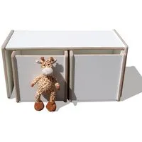 Die Schreiner Christoph Siegel Die Schreiner Christoph Siegel ELI Kinderset, Weiß, – Produktbild 1 von 1