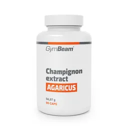 GymBeam GymBeam Champignon Extrakt (Agaricus) mit 20 % Polysacchariden und 10 % Beta-Glucanen 90 Kapseln – Produktbild 1 von 1