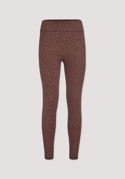 hessnatur hessnatur Leggings Fitted Medium Cut ACTIVE LIGHT aus Bio-Baumwolle, Mauvebraun, – Produktbild 4 von 4