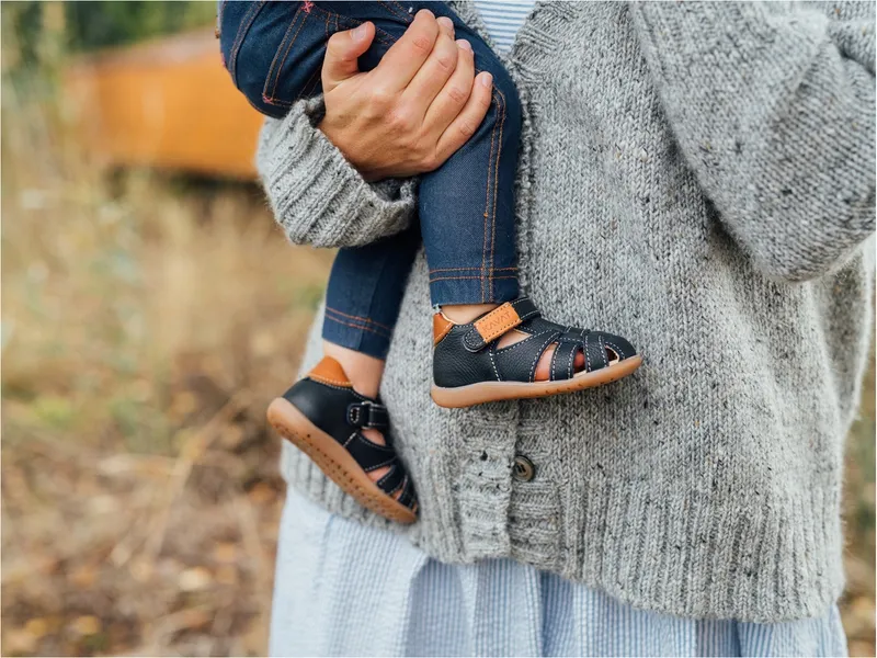 Kavat Kavat Kinder Sandalen Rullsand pflanzlich gegerbt, Blau, – Produktbild 2 von 2