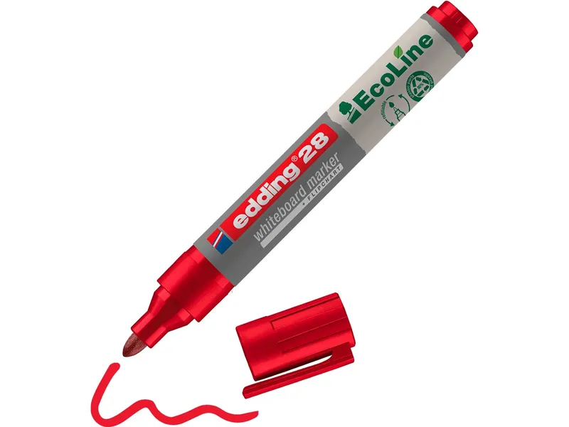 Edding Edding Whiteboardmarker "28 EcoLine", Rot, – Produktbild 2 von 3