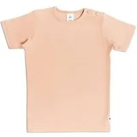 Leela Cotton Baby Kinder Kurzarmshirt Bio-Baumwolle T-shirt "Leela Cotton", Cafe crema, – Produktbild 1 von 1