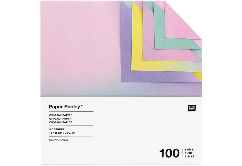 Rico Design Rico Design Paper Poetry Origami Blurry Gradient – Produktbild 3 von 3