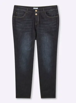 sheego Boyfriend-Jeans dark blue – Produktbild 1 von 1