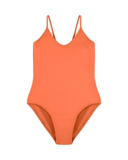 MATONA MATONA Damen vegan Badeanzug V-Ausschnitt Koralle Orange – Produktbild 1 von 1