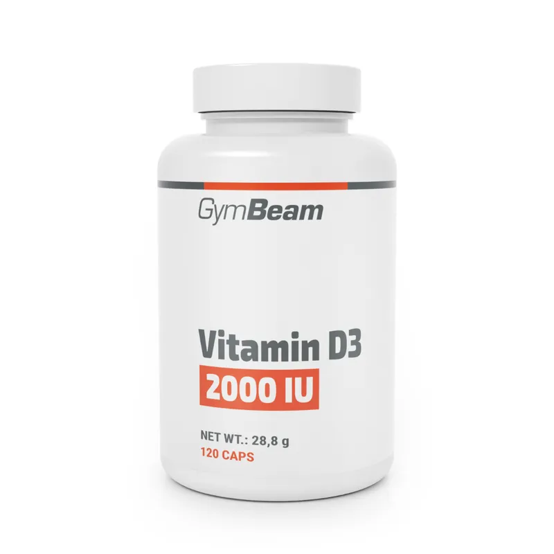 GymBeam GymBeam Vitamin D3 (2000 IU) 60 Kapseln – Produktbild 1 von 1