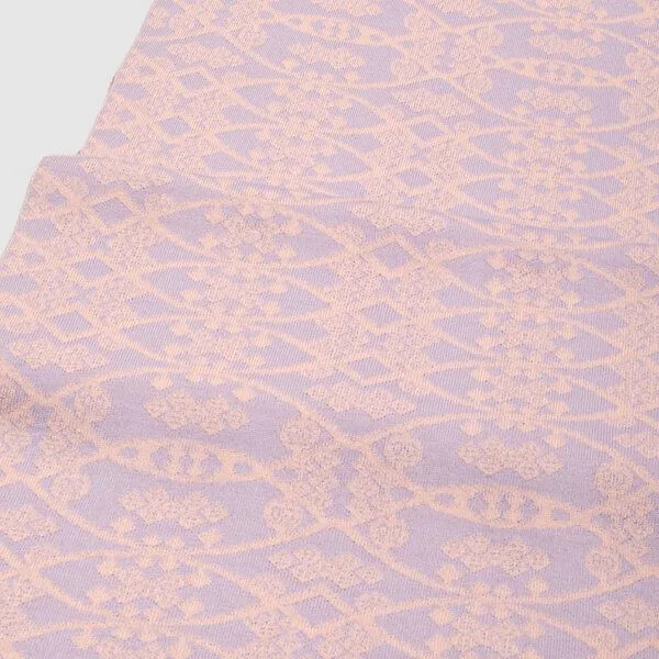 LANARTO slow fashion LANARTO slow fashion Schal Muster 'Fusion' zweifarbig gestrickt aus mulesingfreier Merinowolle, Rosa, – Produktbild 2 von 3