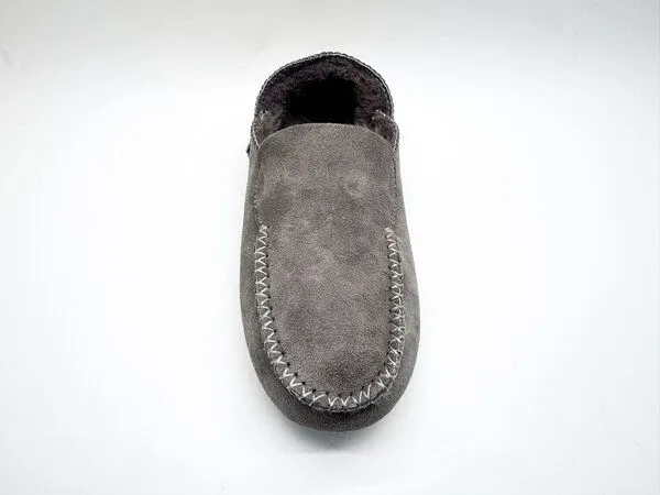 thies thies 1856 ® Cozy Moccasin aus Schaffell, Elephant grey (grau), – Produktbild 4 von 4