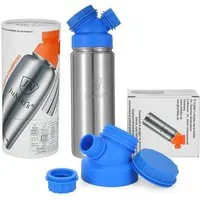 JN JuNiki's JN JuNiki's JuNiki´s® isolierte Trinkflasche 550ml 8 Farben, Blau, – Produktbild 1 von 1