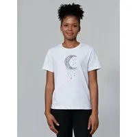 watapparel watapparel T-Shirt Frauen Mandala Moon, Cool heather grey, – Produktbild 1 von 1