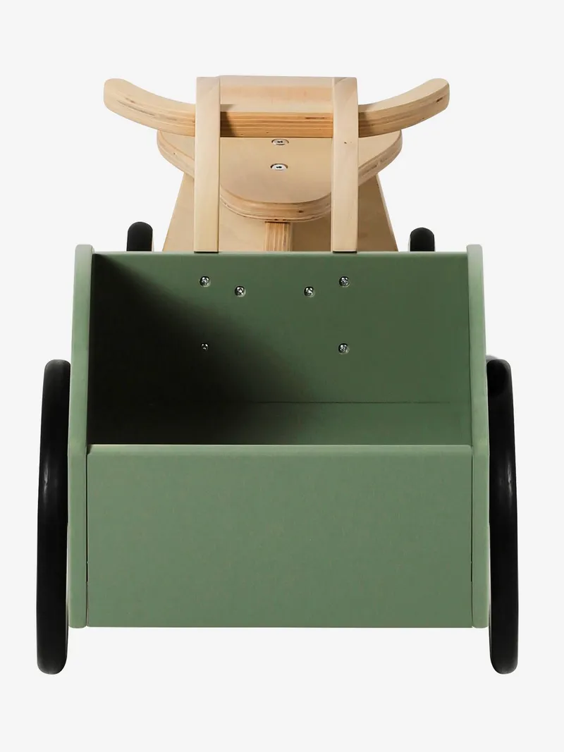 Vertbaudet Baby Rutschfahrzeug mit 3 Rädern, Braun, – Produktbild 3 von 4
