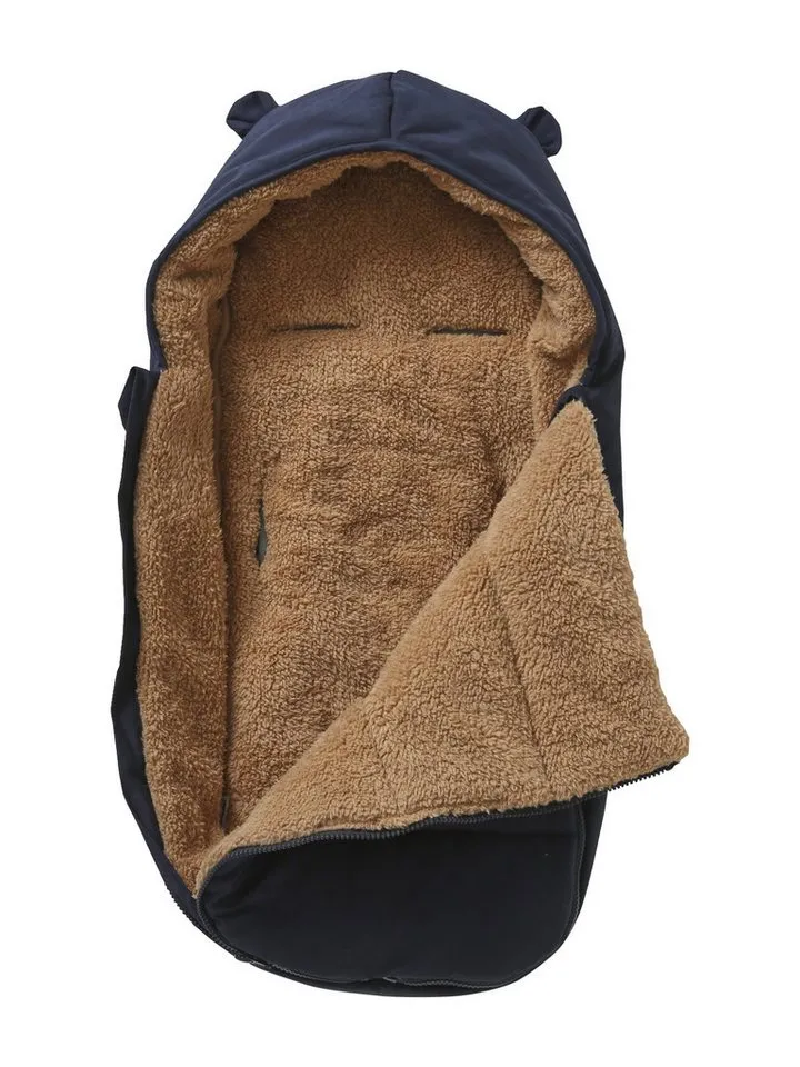 Vertbaudet Vertbaudet Fußsack für Kinderwagen & Babyschale, wetterfest, Blau, – Produktbild 3 von 3