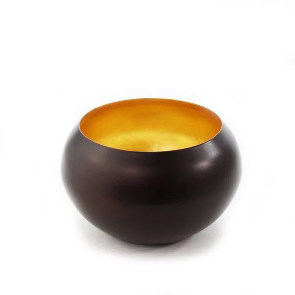 Mitienda Shop Mitienda Shop Teelichthalter Roomy, Gold, – Produktbild 1 von 3