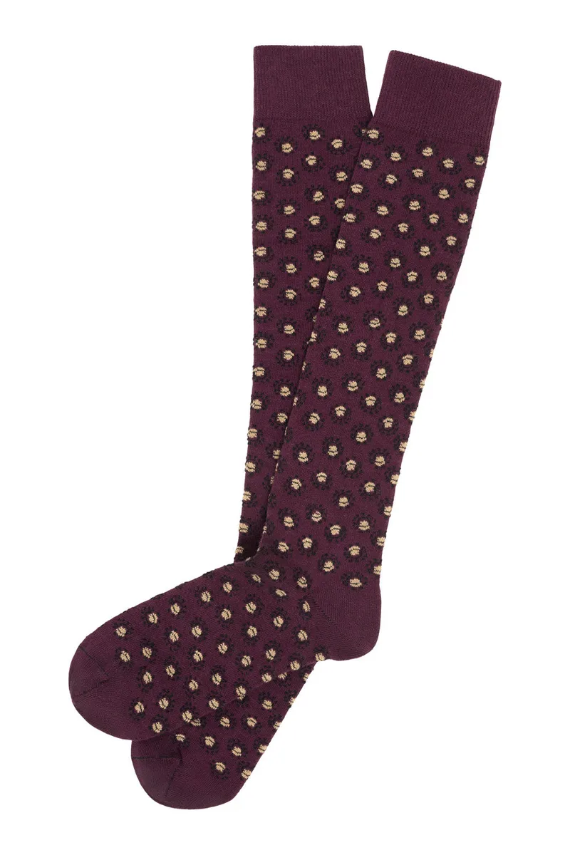 Tranquillo Kniestrümpfe Faniaa - burgundy sun / 39–42 – Produktbild 1 von 2